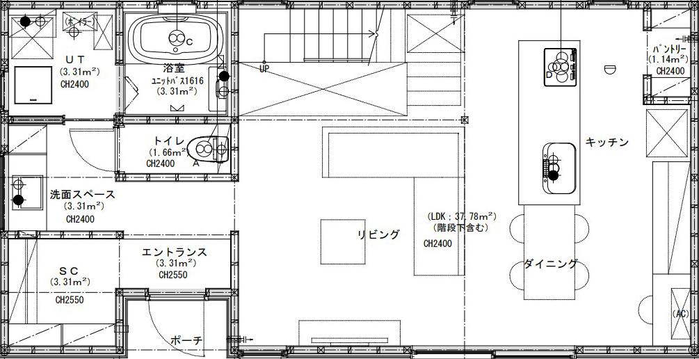 札幌注文住宅　間取り